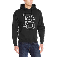 PS 50/50 Hoodie Black Men's Classic Hoodie (Model H17)