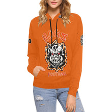 Load image into Gallery viewer, Hogs Hoodie11 All Over Print Hoodie for Women (USA Size) (Model H13)
