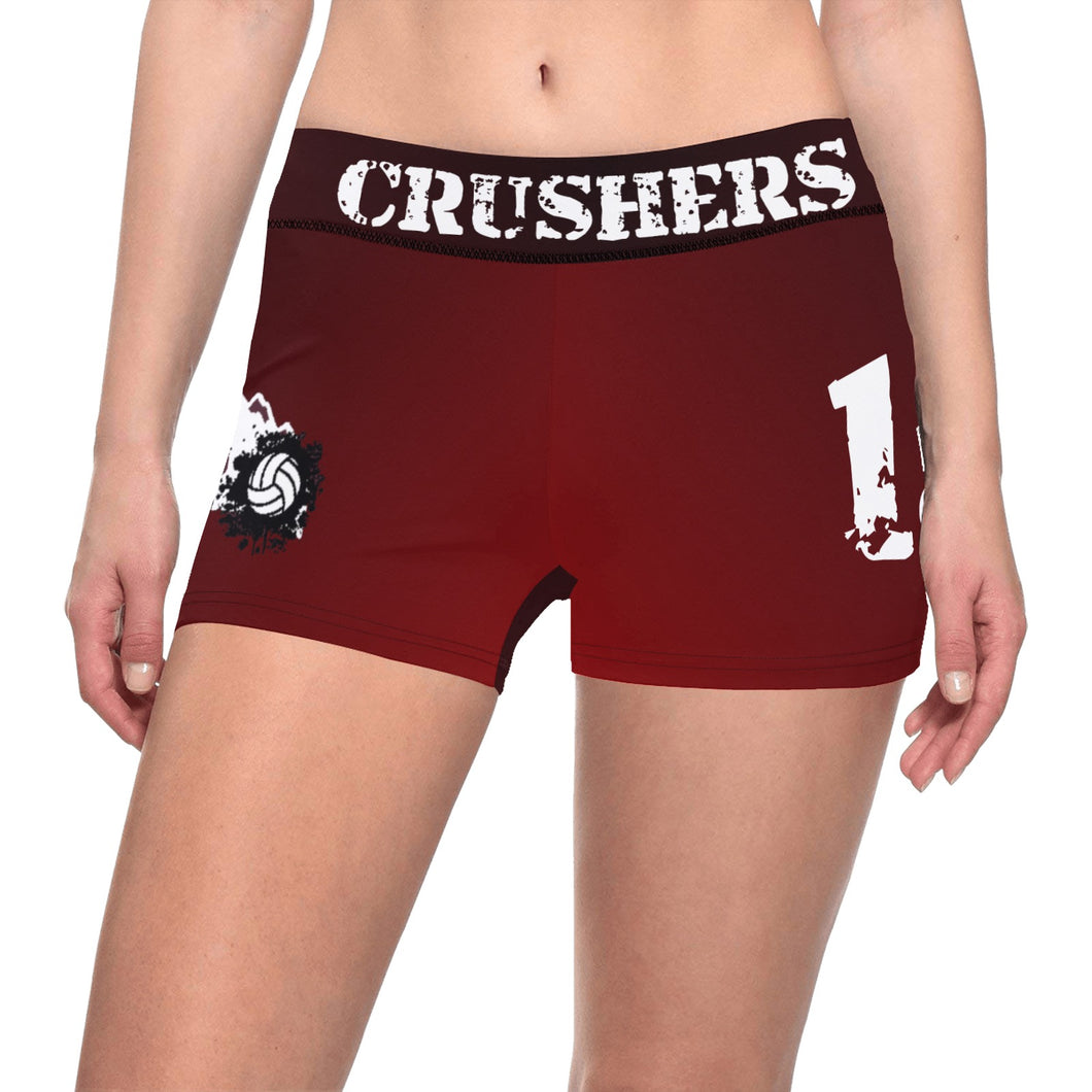Crushers Shorts All Over Print Short Leggings (Model L28)
