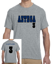 Load image into Gallery viewer, Adult Grey Shirt Red or Blue Lettering
