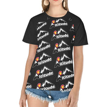 Load image into Gallery viewer, Altitude Rag 1 Women&#39;s Raglan T-Shirt/Front Printing (Model T62)
