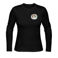 RN Nursing Sunny Women's T-shirt (long-sleeve) (Model T07)