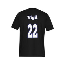 Load image into Gallery viewer, Tribe Shirt Left Chest Black Tribe 2 Men&#39;s All Over Print T-Shirt (Solid Color Neck) (Model T63)
