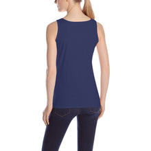 Load image into Gallery viewer, All American Tank Blue Words Women Women&#39;s Tank Top
