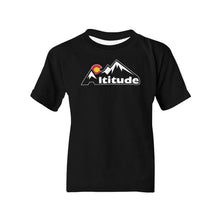 Load image into Gallery viewer, Altitude Kid Shirt Black Kids&#39; All Over Print T-shirt (Model T65)
