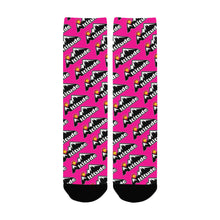 Load image into Gallery viewer, Altitude Pink Socks Custom Socks for Women
