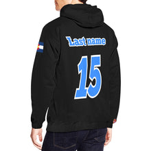 Load image into Gallery viewer, Flight Men Hoodie Blue All Over Print Hoodie for Men (USA Size) (Model H13)

