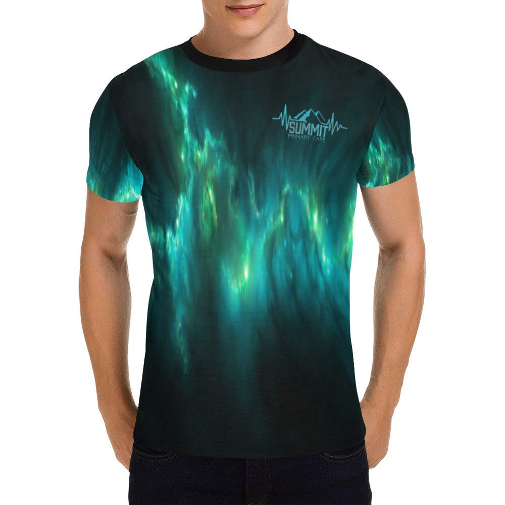Summit Men Fit Galaxy All Over Print T-Shirt for Men (USA Size) (Model T40)