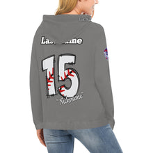 Load image into Gallery viewer, Tribe Grey Mom Hoodie F All Over Print Hoodie for Women (USA Size) (Model H13)
