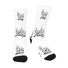 Load image into Gallery viewer, Custom Your Design Here- Male Socks Trouser Socks (For Men)
