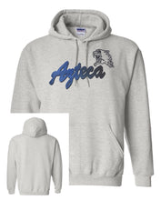 Load image into Gallery viewer, Youth Grey Hoodie Cursive Lettering
