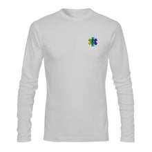 Load image into Gallery viewer, ER Rainbow Words Long Sleeve Shirt Men and Women Size
