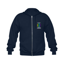 Load image into Gallery viewer, 50/50 Cotton/Poly Blend Gildan Zip-Up Hoodie Unisex Size
