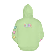 Load image into Gallery viewer, Mama Light GreenF All Over Print Hoodie for Women (USA Size) (Model H13)
