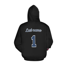 Load image into Gallery viewer, All American Softball Women Hoodie All Over Print Hoodie for Women (USA Size) (Model H13)
