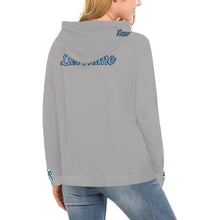 Load image into Gallery viewer, PW Grey Cheer Mom Hoodie Full Custom Name, LN, Year All Over Print Hoodie for Women (USA Size) (Model H13)
