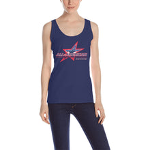 Load image into Gallery viewer, All American Tank Blue Words Women Women&#39;s Tank Top

