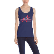 All American Tank Blue Words Women Women's Tank Top