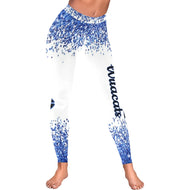 Central Wildcats Leggings Women's Low Rise Leggings (Invisible Stitch) (Model L05)