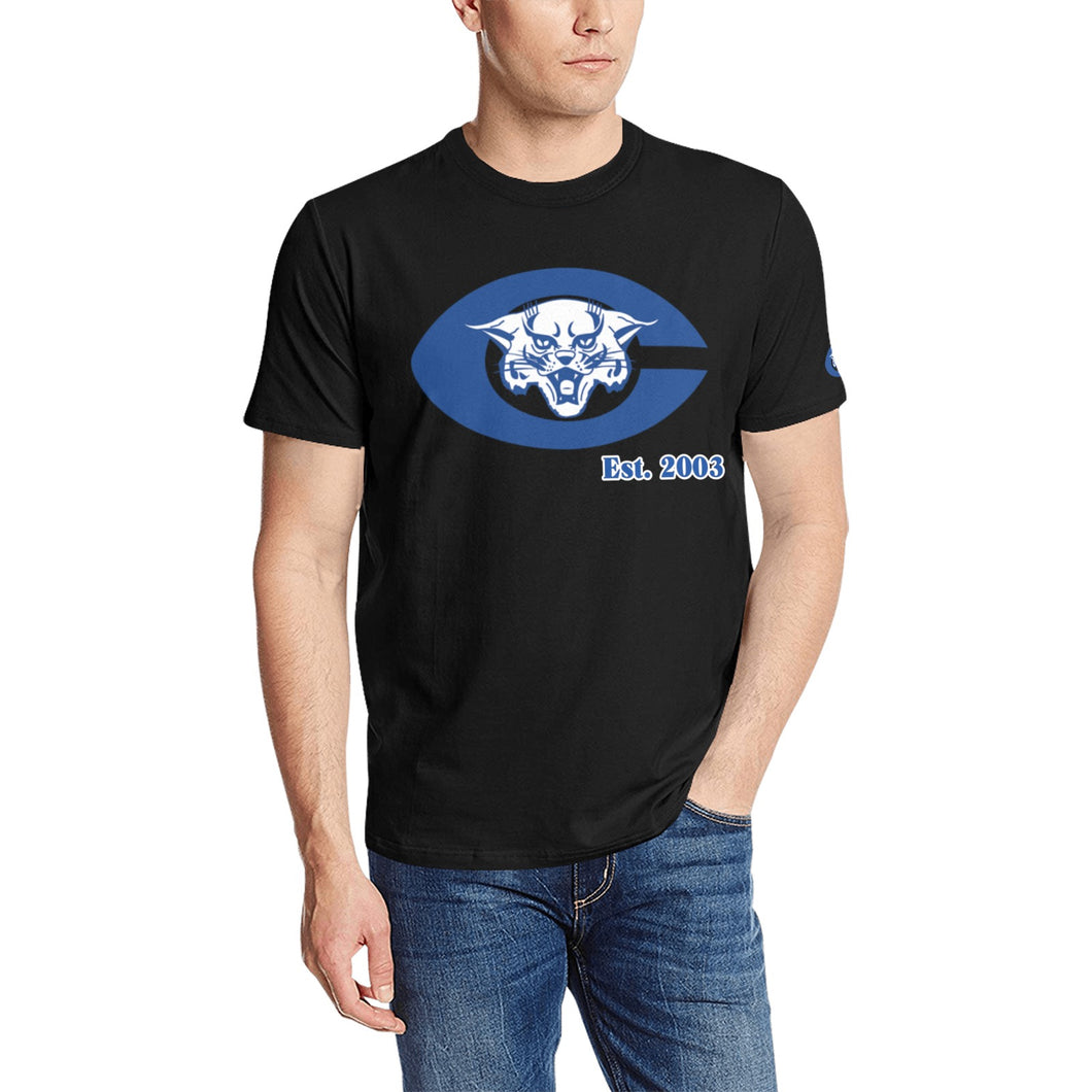 Central Cheer Dad Men's All Over Print T-Shirt (Random Design Neck) (Model T63)