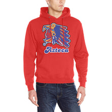Load image into Gallery viewer, Azteca 50/50 Red Words Heavy Blend Hooded Sweatshirt

