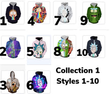 Load image into Gallery viewer, Collection 1 Cartoon All-over Hoodie
