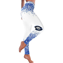 Load image into Gallery viewer, Central Wildcats Leggings Women&#39;s Low Rise Leggings (Invisible Stitch) (Model L05)
