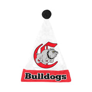 Bulldog Santa Hat Santa Hat