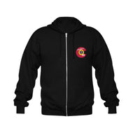50/50 Cotton/Poly Blend Gildan Zip-Up Hoodie Unisex Size