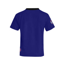 Load image into Gallery viewer, Tribe Navy Kid NO Number Kids&#39; All Over Print T-shirt (Model T65)
