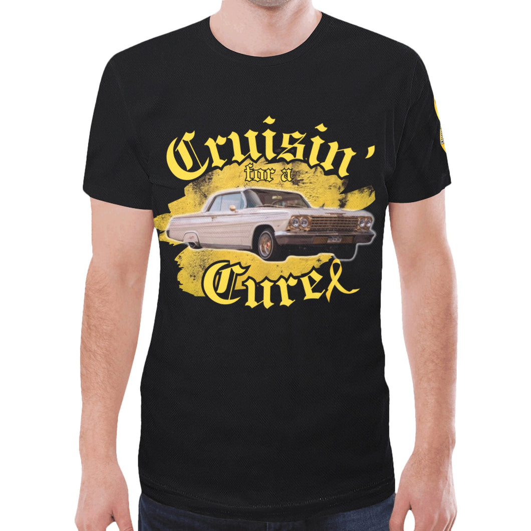 Cruisin' for Cure 1 New All Over Print T-shirt for Men (Model T45)