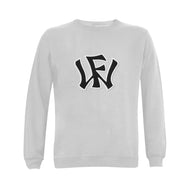 WG Grey Crewneck Gildan Crewneck Sweatshirt(NEW) (Model H01)