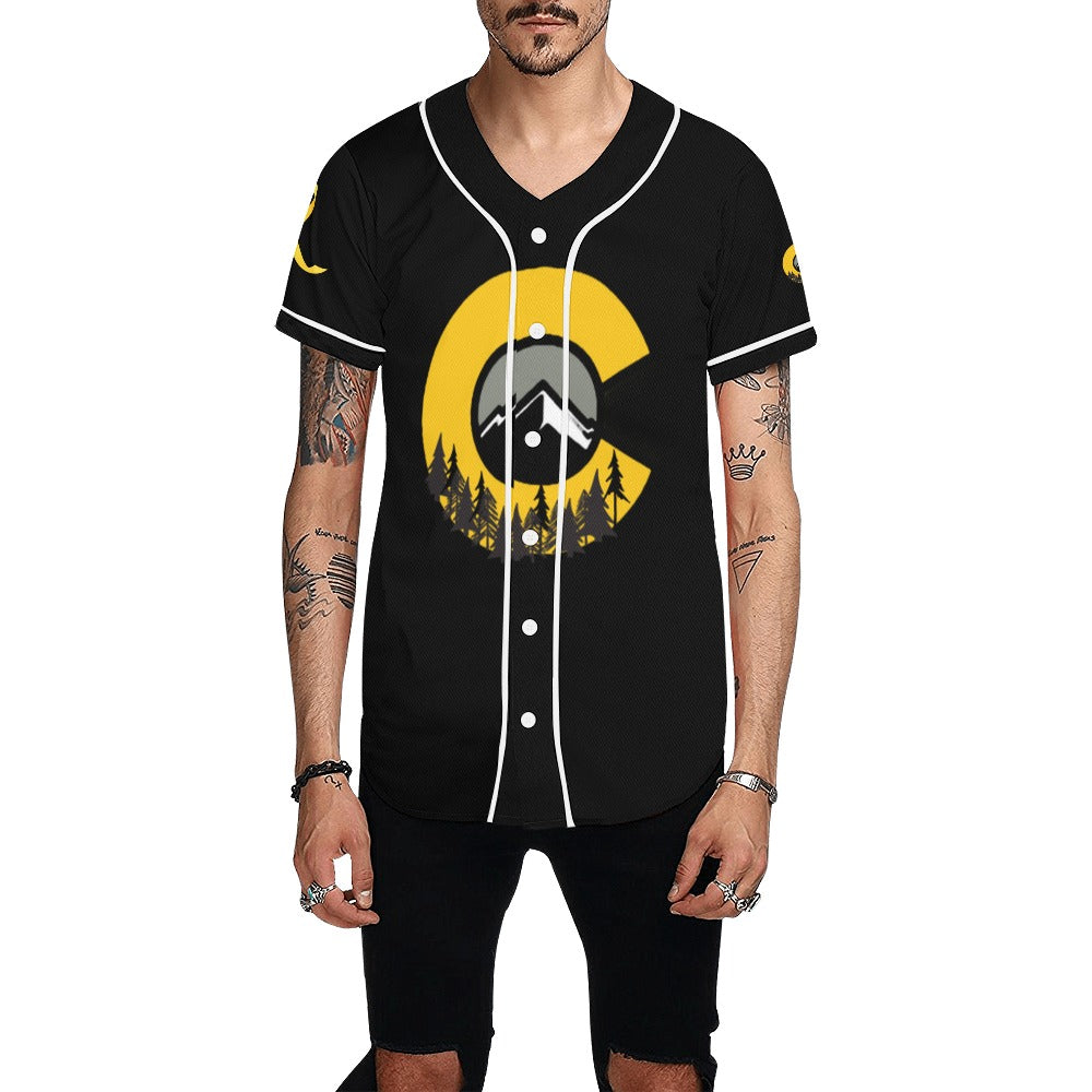 DOM Jersey 4 All Over Print Baseball Jersey for Men (Model T50)