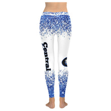 Load image into Gallery viewer, Central Wildcats Leggings Women&#39;s Low Rise Leggings (Invisible Stitch) (Model L05)
