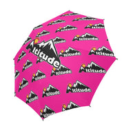 Altitude Umbrella 2 Pink Semi-Automatic Foldable Umbrella (Model U05)