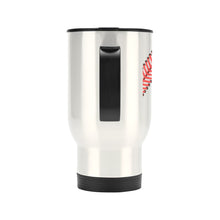 Load image into Gallery viewer, Personalized Plain Baseball Traveling Cup Travel Mug  (14oz)
