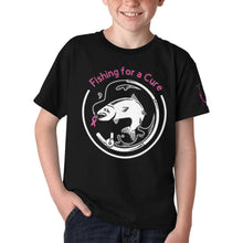 Load image into Gallery viewer, BA Fishing Youth Kids&#39; All Over Print T-shirt (Model T65)
