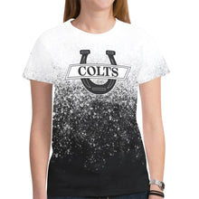 Load image into Gallery viewer, Women South U Lastname/Number New All Over Print T-shirt for Women (Model T45)
