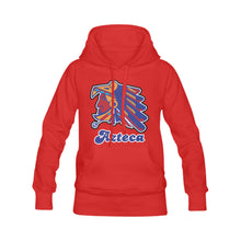 Load image into Gallery viewer, Azteca 50/50 Red Words Heavy Blend Hooded Sweatshirt
