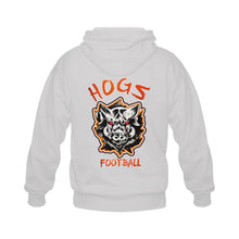 Load image into Gallery viewer, Hogs zip up 2 Gildan Full Zip Hooded Sweatshirt (Model H02)
