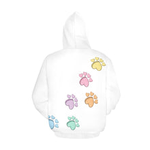 Load image into Gallery viewer, Dog Mama Back Paws/Pics2 All Over Print Hoodie for Women (USA Size) (Model H13)
