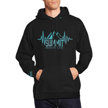 Load image into Gallery viewer, Summit Men Fit Hoodie Black All Over Print Hoodie for Men (USA Size) (Model H13)
