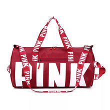 Load image into Gallery viewer, Spinnahnigh Bag 💙 Solid Color White Letters
