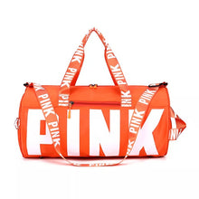 Load image into Gallery viewer, Spinnahnigh Bag 💙 Solid Color White Letters
