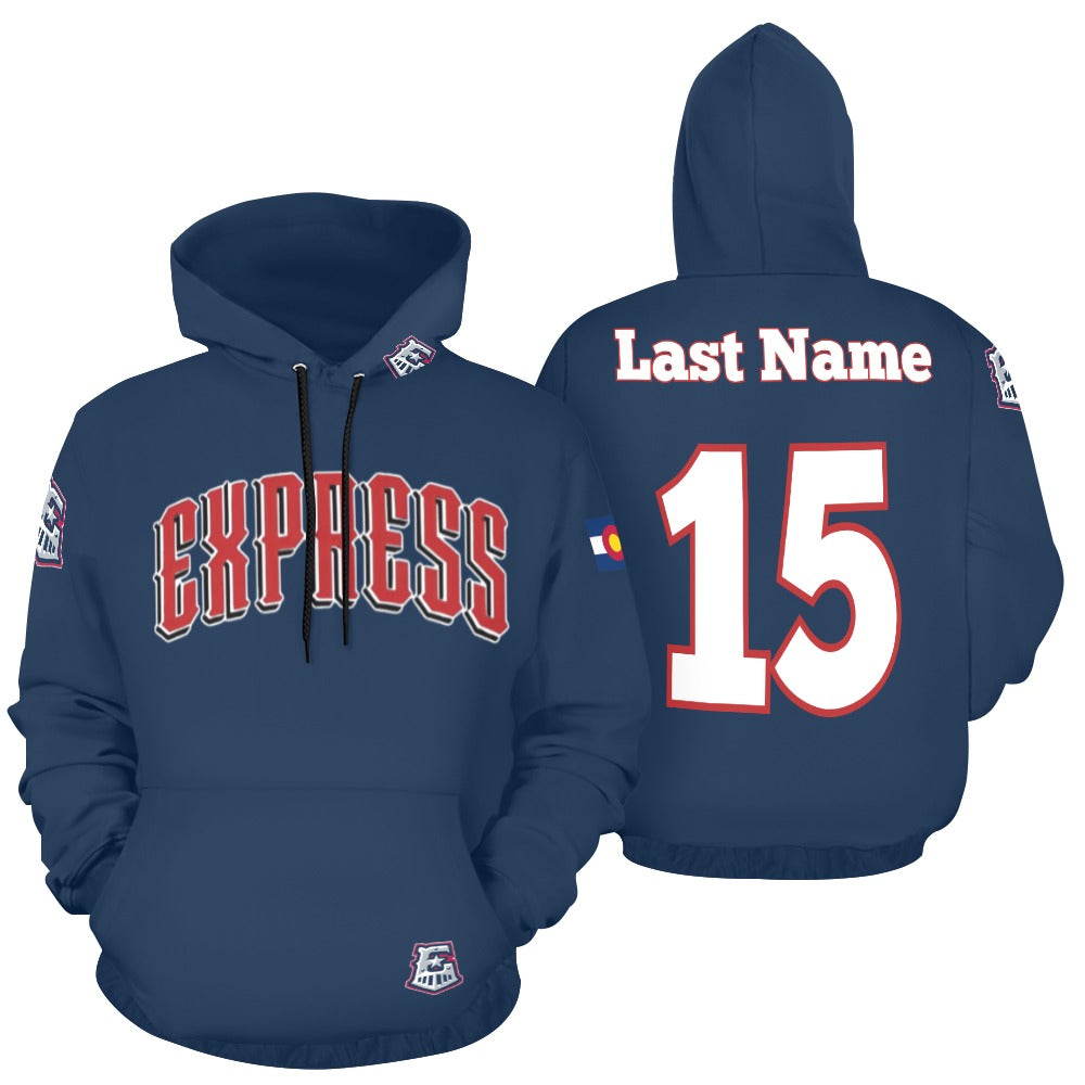 Express Hoodie 2 All Over Print Hoodie for Men (USA Size) (Model H13)