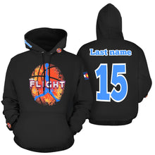 Load image into Gallery viewer, Flight Men Hoodie Blue All Over Print Hoodie for Men (USA Size) (Model H13)
