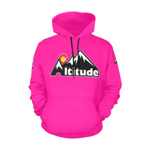 Load image into Gallery viewer, Altitude Hoodie 5 Pink All Over Print Hoodie for Men (USA Size) (Model H13)
