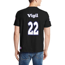 Load image into Gallery viewer, Tribe Shirt 4 Men&#39;s All Over Print T-Shirt (Solid Color Neck) (Model T63)

