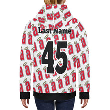 Load image into Gallery viewer, Angel 41 Women&#39;s Long Sleeve Fleece Hoodie (Model H55)
