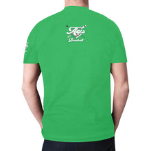 Load image into Gallery viewer, Aces Green Plain New All Over Print T-shirt for Men (Model T45)
